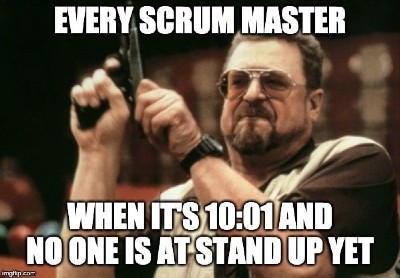 scrum master meme