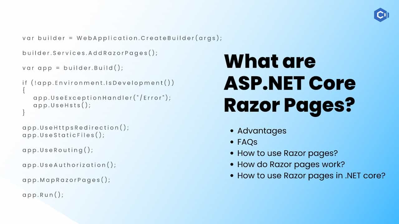 asp net razor pages