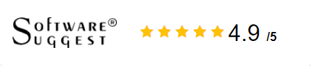 our 4.9 star ratings on software suggest