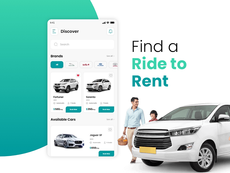 Car Rental App Features