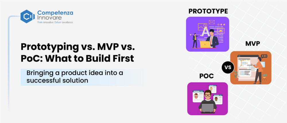 Prototyping vs. MVP vs. PoC: